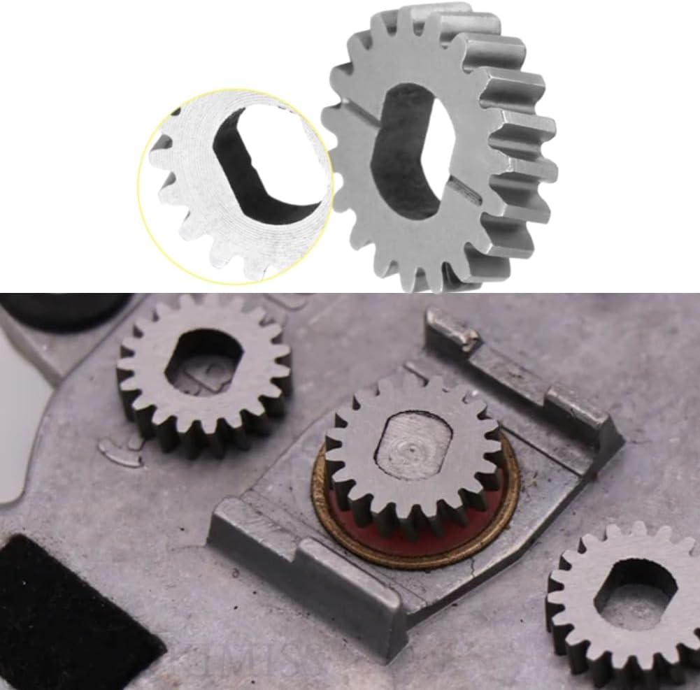 KIMISS 19Teeth Motor Gear, Stainless Steel Sunroof Motor Gear Repair Kit for Benz W202 W204 W212