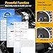 FlyroadUp Bluetooth OBD2 Scanner for iOS iPhone & Android, Wireless Car Code Reader Diagnostic Tool for Check Engine Light, Works on OBDII Vehicles 1996 & Newer