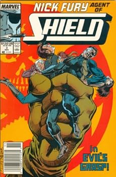 Paperback Nick Fury Agent of Shield # 3 November 1989 Book