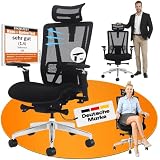 VALKENSTOL M8 Bürostuhl Ergonomisch Testsieger für Grosse...