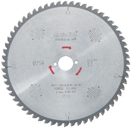 Metabo 628057000 HW/CT 315X30 48 WZ Circular Saw-Blade, Green, Size
