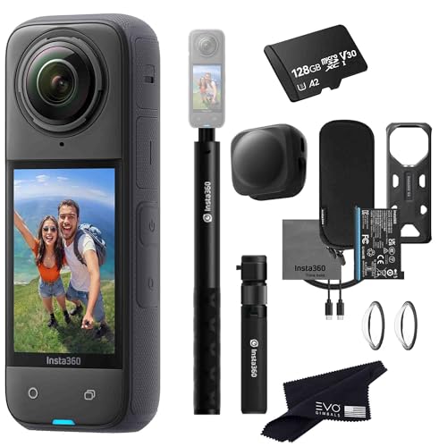 Insta360 X4 Cámara de Acción 360 8K Waterproof 128GB miniatura 1