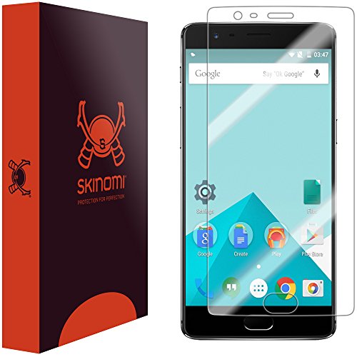 Skinomi Screen Protector Compatible with OnePlus 3T Clear TechSkin TPU Anti-Bubble HD Film
