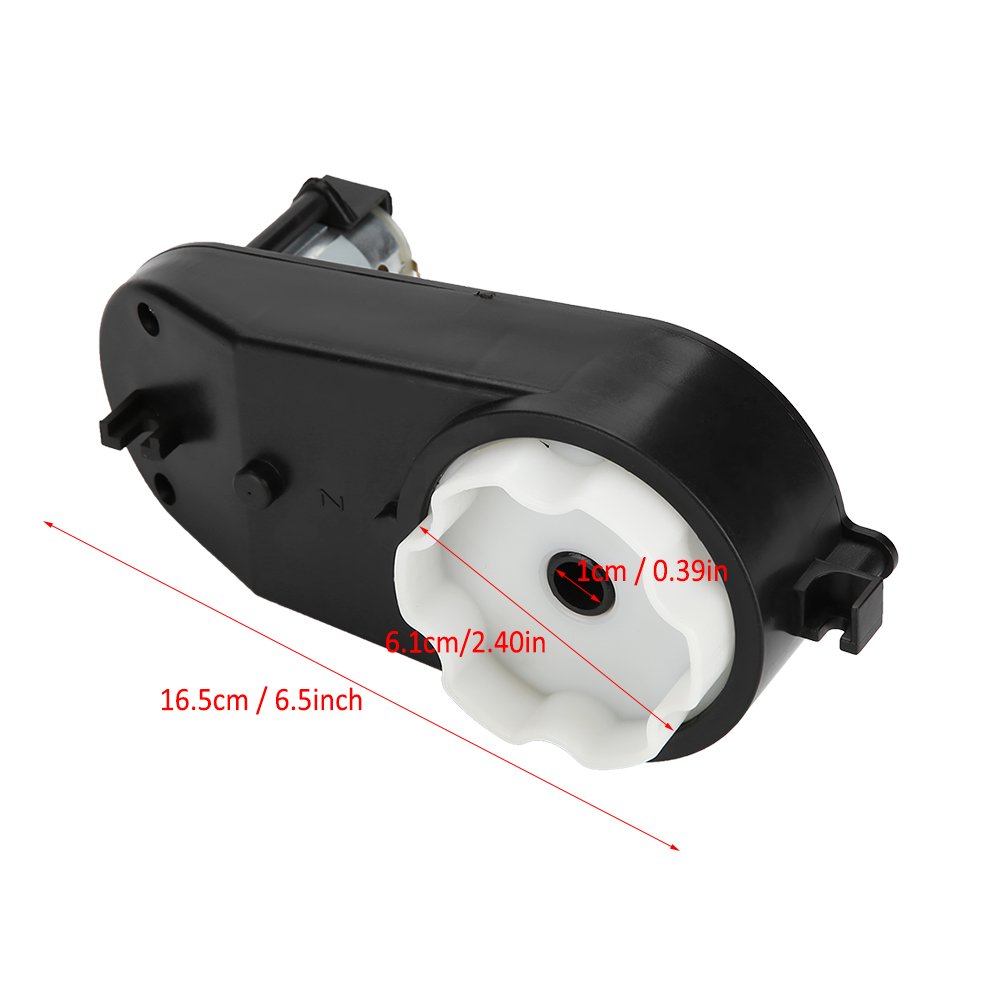 12000-20000RPM Cambio con motore, motocicli RS390 Motoriduttore elettrico universale 6V / 12V per parti di ricambio per auto giocattolo per bambini.(12V 12000RPM)