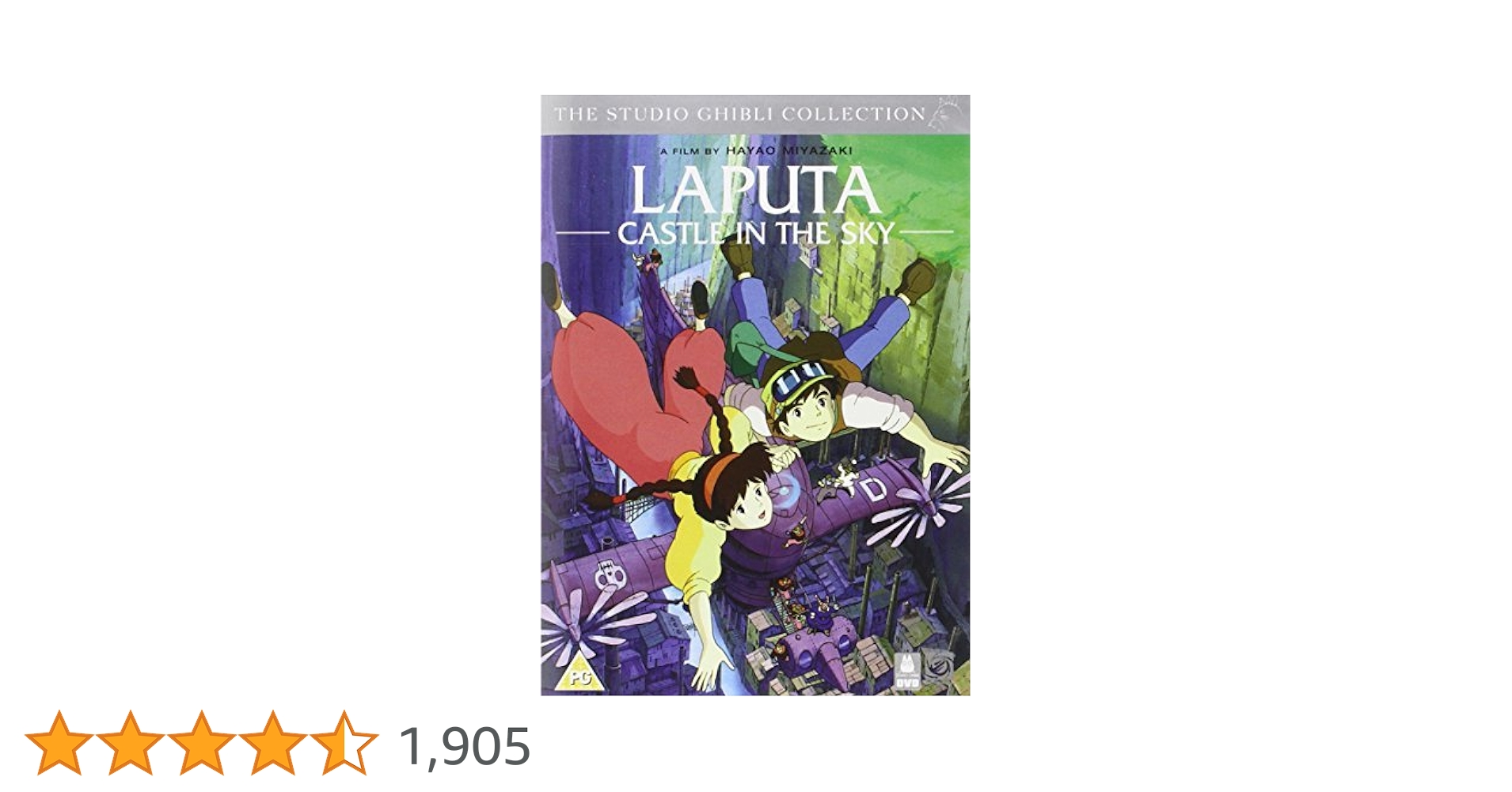 Laputa: Castle In The Sky [DVD] by Hayao Miyazaki : Amazon