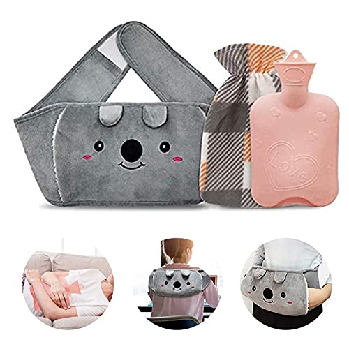 Hot Water Bag,Hot Water Bottle Rubber Warm Water Bag Pouch With Soft Waist Cover For Neck And Shoulder, Back,Hand, Legs, Waist Warm #TOP3