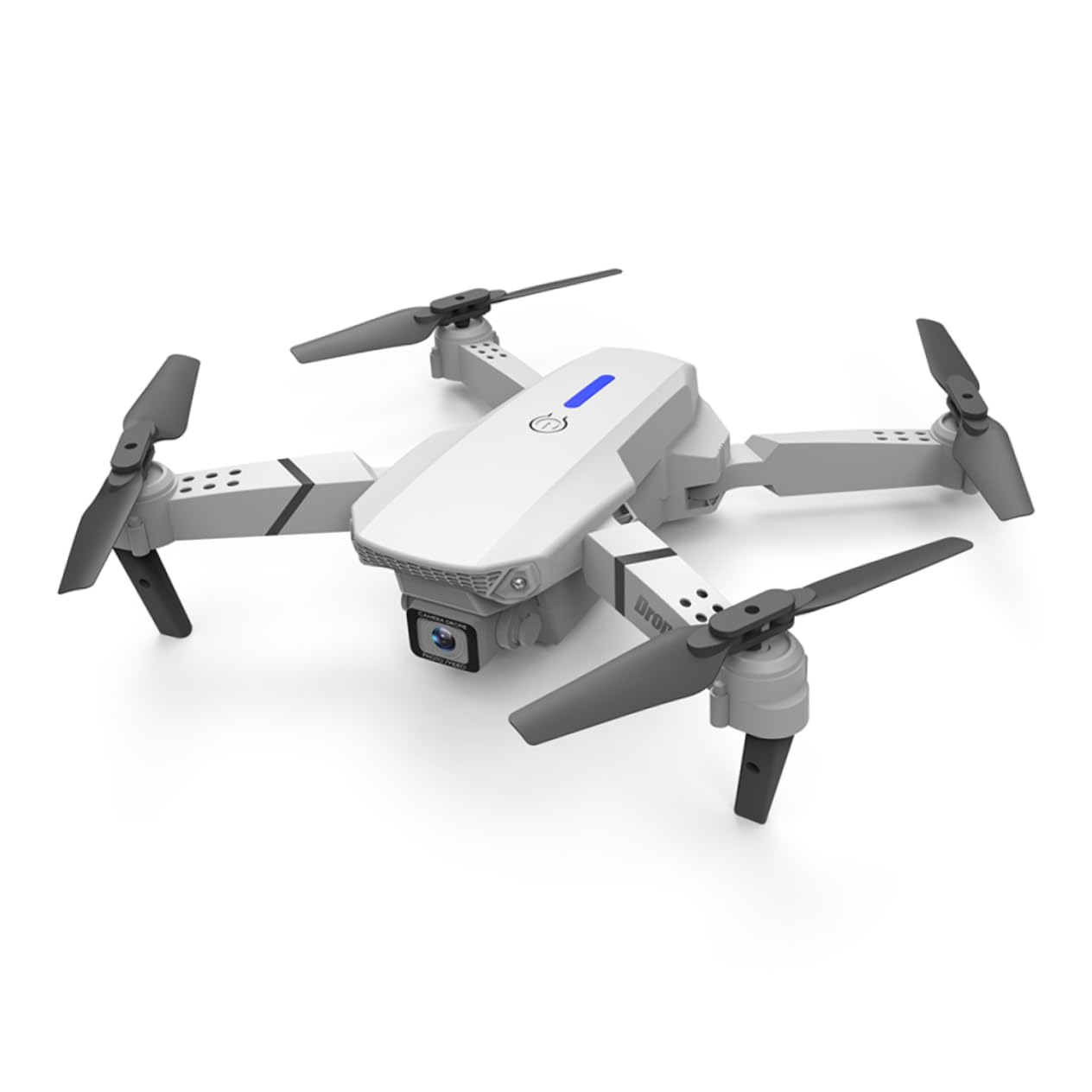 ifundom Drone Pieghevole E525 Doppia Fotocamera 4k, Video ad Alta Definizione, Connessione App, Leggero e Portatile per Riprese Aeree