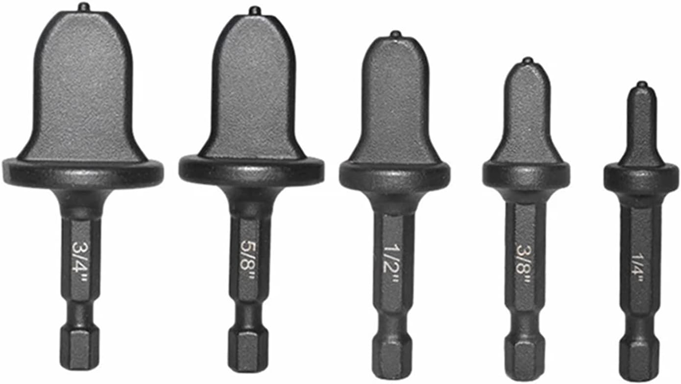 5 Pcs Professional HVAC Repairing Set, diymore HVAC Tool Drill Bit Air