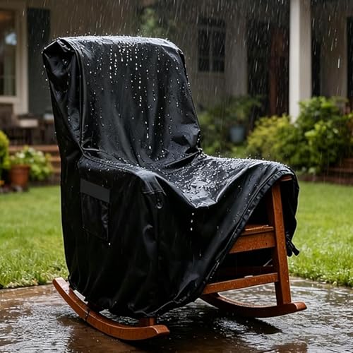 Funda para muebles de jardín impermeable y resistente al viento en camping 3