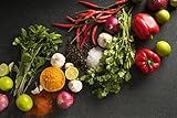 Laminated Fresh is Best Vegetables Herbs And Spices Photo Art Print Poster Dry Erase Wall Art 36x24