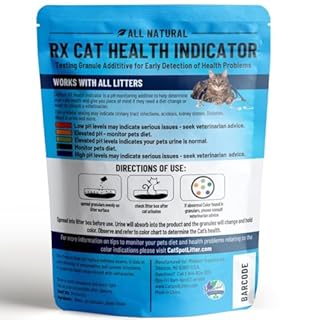 CatSpot RX Cat Health Indicator | Cat Health Monitoring with Color Changing Indicators | Home Urine Testing Cat Litter Additive | 30g Total (10g x 3 Packs)