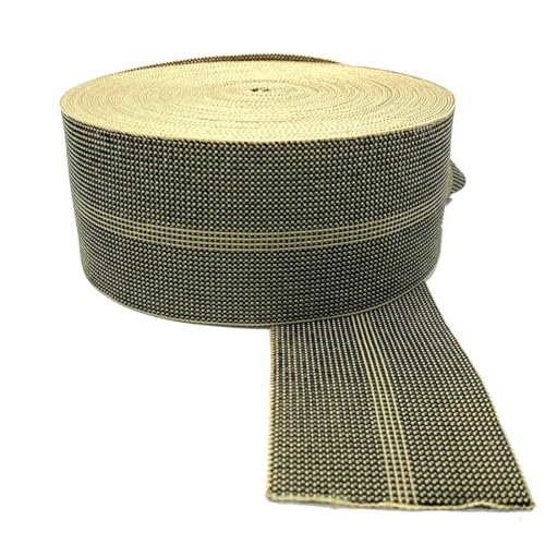 Cincha elástica de tapicería de 80 mm, Correa de Calidad para Estructura de Madera, 24 Metros