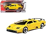 Lambo Diablo GT Yellow 1/18 Diecast Model Car by Motormax 73168y