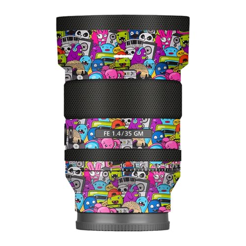 Mebont �J�����A�N�Z�T���[ �X�e�b�J�[Sony �\�j�[ FE 35mm F1.4 GM �W���Y�[�������Y�ɓK������ی쑕���X�e�b�J�[�ŁA�ώC�����A�ϖ��Ր���������J�����X�L���ی�t�B�����A���� (�O���t�B�e�B�����X�^�[)