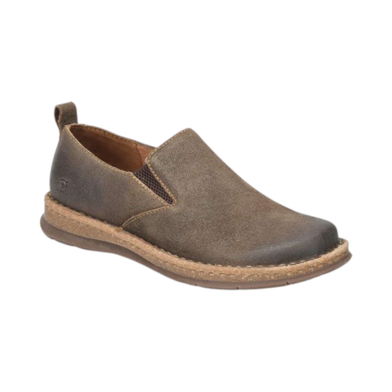 NEW BORN men\'s bryson loafer in taupe (avola) distressed Born Bryson SKU: 9715546 - YouTube main image 4