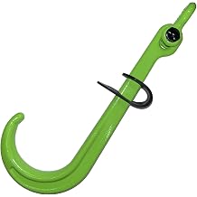 Keyfit Tools Pallet Puller Quick Rig Hook & Shackle Heavy Duty Forged 2 Ton 4000 Lbs WLL Pallet Mover Grabber Material Handling Warehouse