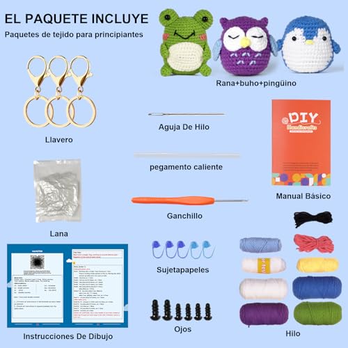 Reviews de Kits para tejer con aguja de lengüeta Top 10. 29 Kits para tejer con aguja de lengüeta marca 7CDXD (2)