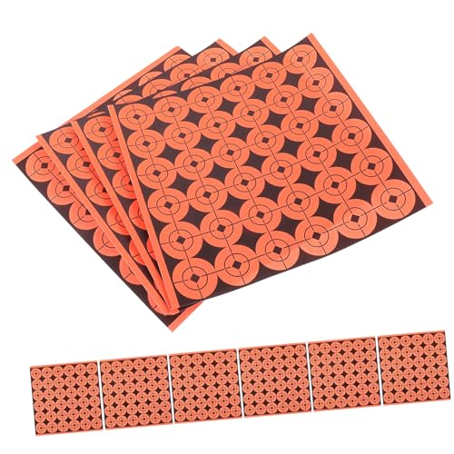 Kisangel Autocollants Cibles De Tir 360 Pièces en Papier Autocollant Auto-adhésif, Étiquettes Rondes Colorées pour Passeurs Sportifs Et Entraînement Extérieur