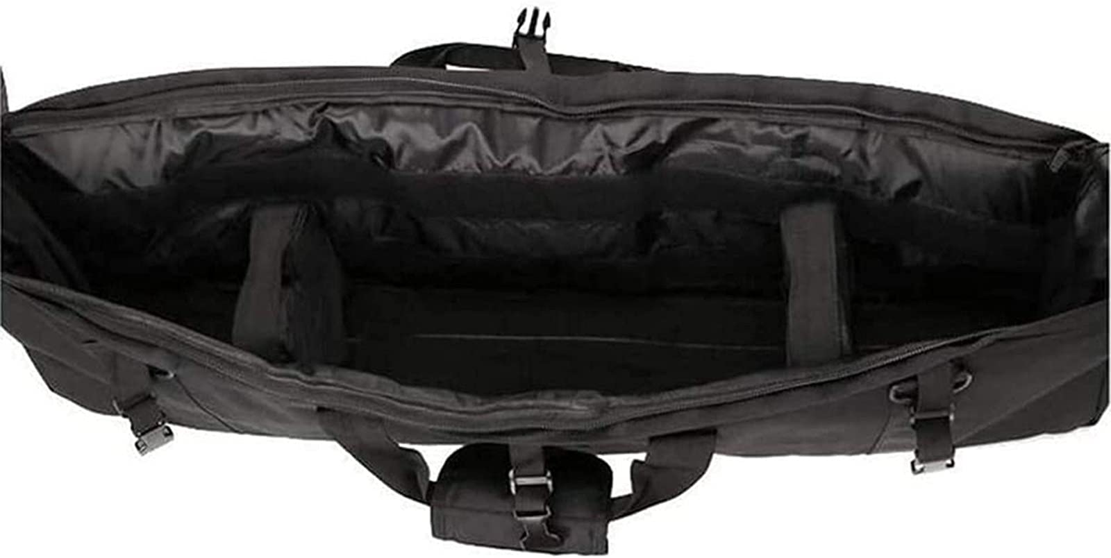 Estuche Para Rifle Táctico Para Arma, Suave Acolchado Con Cerradura Carabina Bolsa Para Caña De Pescar Mochila Para Pistola Y Escopeta De Airsoft Con Correa Camouflage