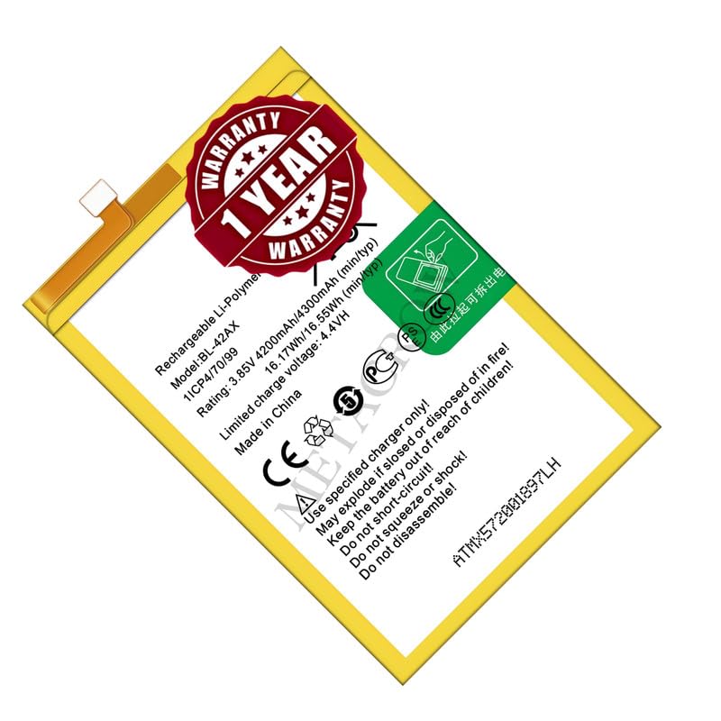 Image of Original BL-42AX Battery Compatible with Infinix Note 4 (X572, X572-LTE) - (4300mAh) - 1 Year Warranty BC46