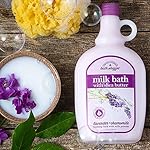 Moisturizing Lavender Chamomile Milk Bath - Hydrates Skin - Made With Shea Butter and Vitamin E (Pack of 2 Bottles, 28 fl oz Each) - Image 3