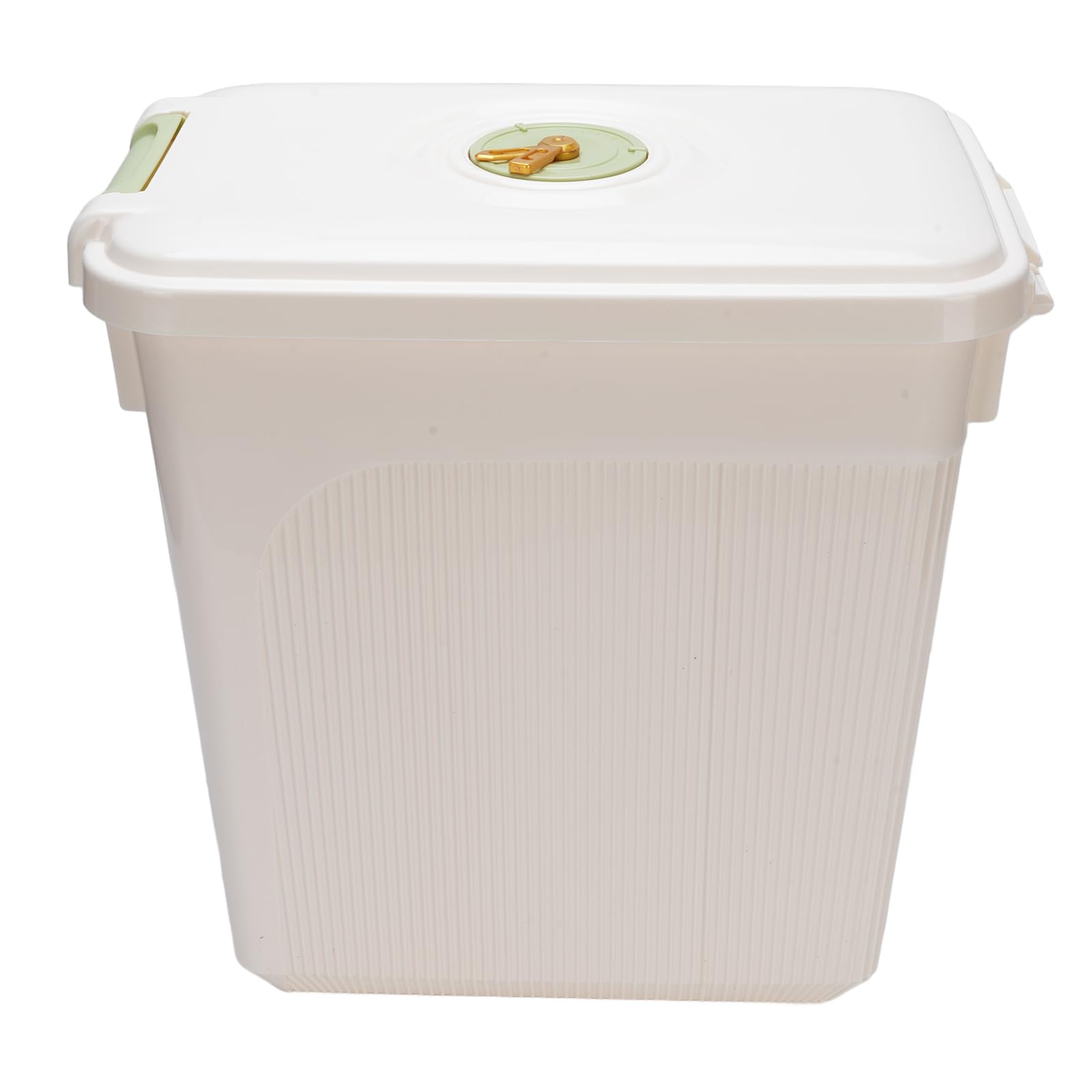 Zunate Contenitore Versatile per la Conservazione del Riso per Uso Domestico e Commerciale, Materiale PP Ermetico e Addensato (Colore puro 30 kg / 66,1 libbre)