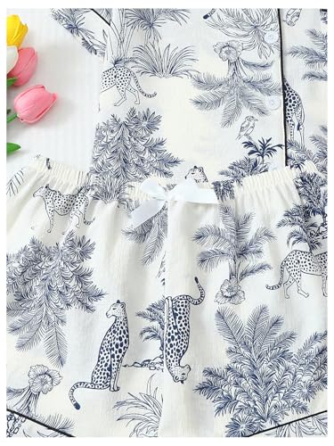 Image of Verdusa Pajamas For Women Set 2 Piece Cute Pjs Sleepwear Lounge Sets