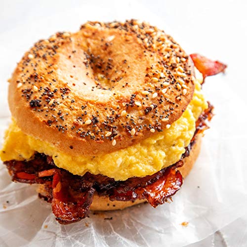 Pagels - A Paleo Certified, Gluten-Free Bagel | 100% Grain Free, No Preservatives, And Taste Amazing! | 8 Pagels - Two Bags (Everything) #TOP4