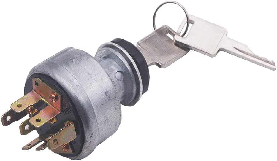 Ignition Switch 4 Positions 7 Pins Replacement 31-280 for Tractors