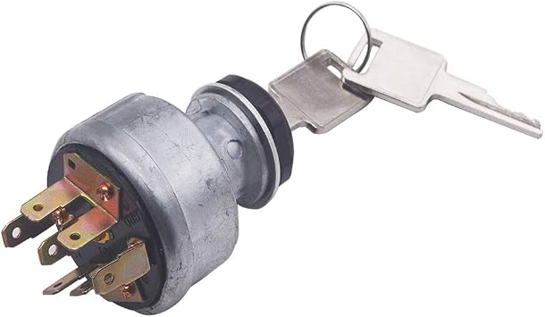 Ignition Switch 4 Positions 7 Pins Replacement 31-280 for Tractors