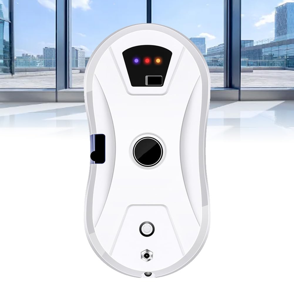 FHRKA Electric Window Cleaner Robot, Household Window Cleaner Machine, Automatic Water Spray Smart Glass Cleaning