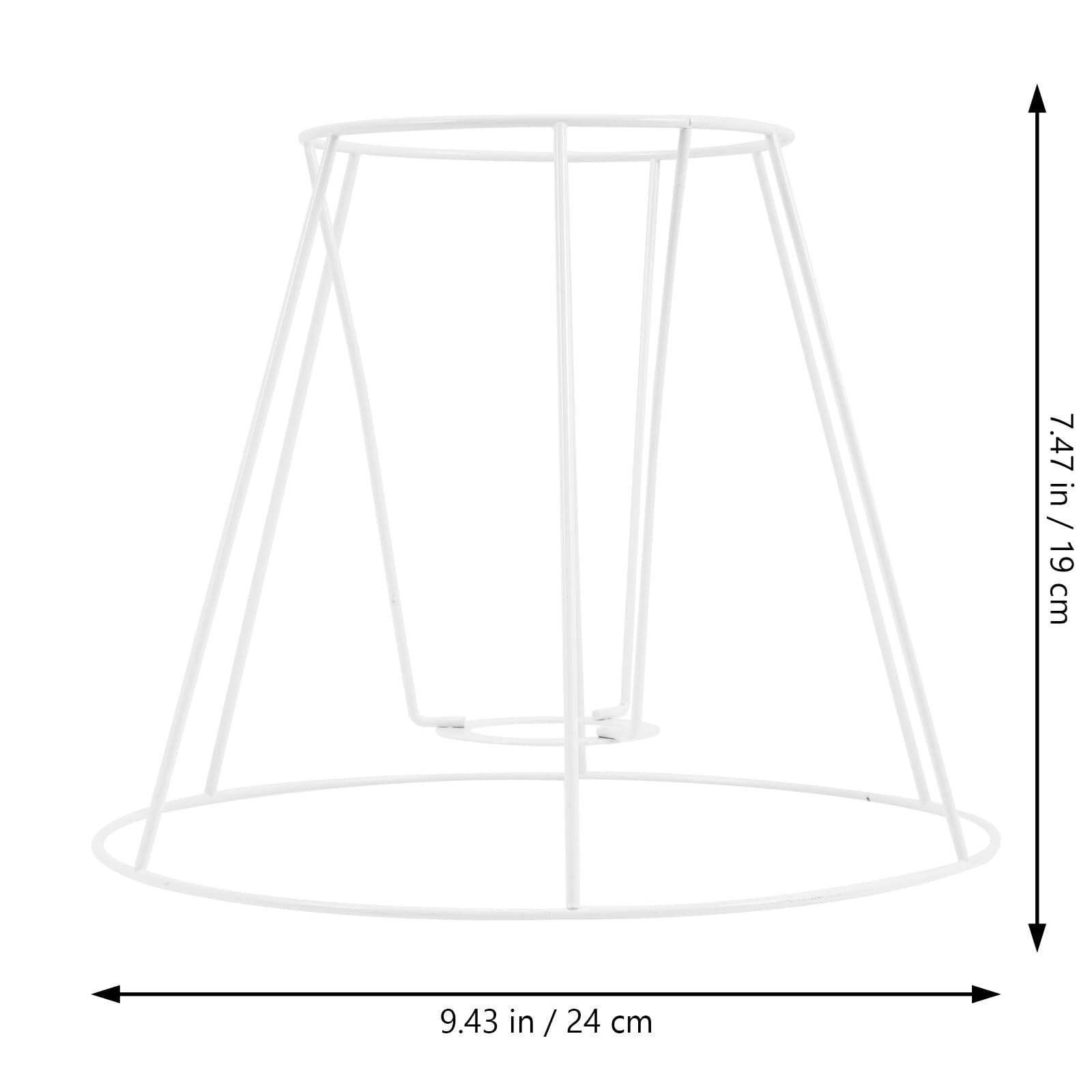 Lampenschirm-Rahmen Aus Eisen – DIY Gestell Für Tisch- & Deckenleuchten, Individuell Gestaltbar