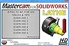 Mastercam For Solidworks X8-X9 - Lathe Video Tutorial HD DVD #4