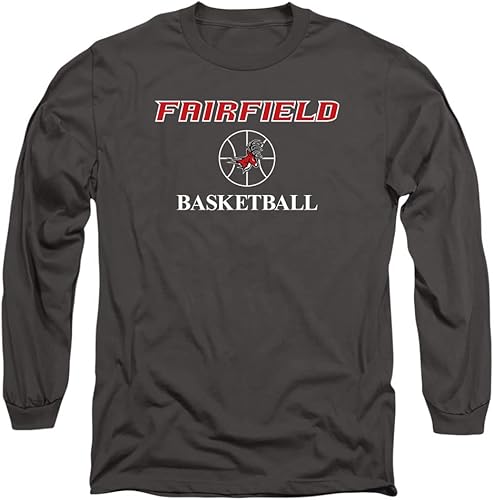 Fairfield University - Camiseta oficial de baloncesto unisex para adulto