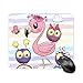Produktbild Netter cartoon flamingo fünf eulen rosa mauspad schreibtisch computerzubehör brett dekor bürobedarf