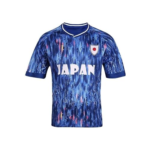 2026 Men's Soccer Jerseys for European/American/Asian/African National Team Fans Football Shirt(Japan,L)