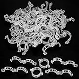 300 Piezas Clips para Plantas, Clips para Tomates, Soporte para Plantas, Abrazaderas para Plantas Trepadoras, Ganchos para Tomates de Plástico, Soporte para Pepinos, Abrazaderas para Flores