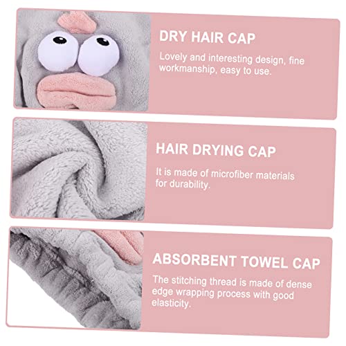 FOMIYES 2 Pçs Touca De Cabelo Seco Touca De Banho De Secagem De Cabelo Chapéu De Secagem De Cabelo T