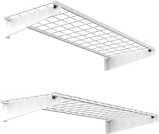 Wallmaster 2-Pack 15x45 Heavy Duty Garage Wall Shelving 45-inch-by-15-in...