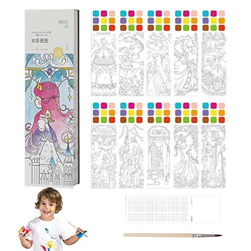 pintura em aquarela bolso | pintura sonho conto fadas - Encantar a pintura do jardim com água, lembr