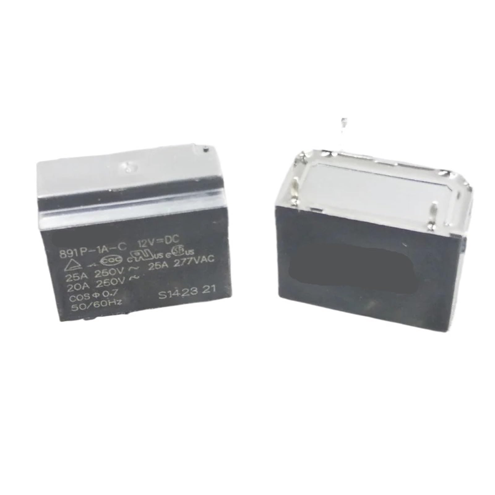 Relais 891p-1a-c 12VDC pour réparer les cartes électroniques de puissance