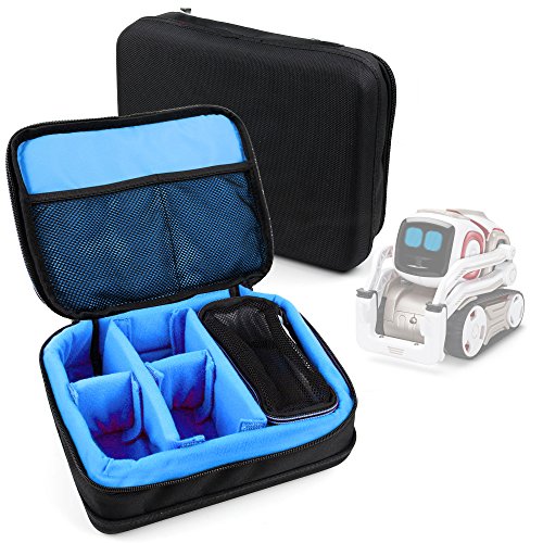 Etui de Rangement für Anki Cozmo Roboter gepolstert blau aus strapazierfähigem Nylon mit festem Boden  Durch duragadget- Roboter nicht enthalten