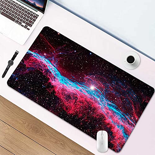 Tapis de souris gaming XXL 900x400 mm avec revers antidérapant pour bureau