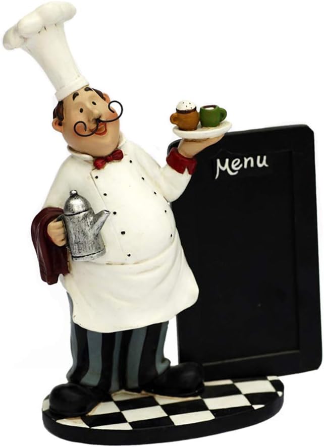 Trycooling Creative Menu Board Fat French Chef Theme