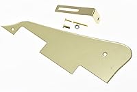 Vista 50 de KAISH Golpeador de guitarra Abalone Pearl LP con soporte negro para Epiphone Les Paul