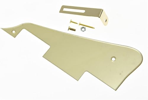 Miniatura 50 de KAISH Golpeador de guitarra Abalone Pearl LP con soporte negro para Epiphone Les Paul