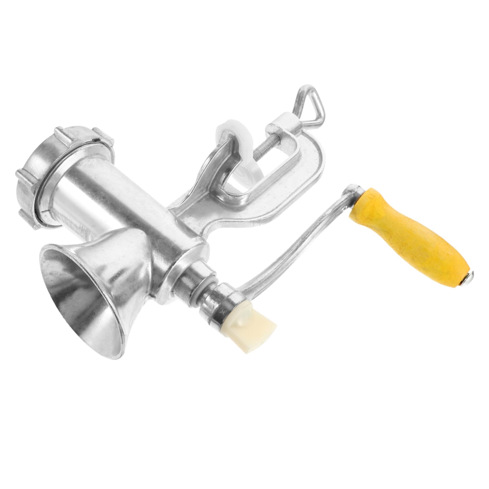 Garneck Multifunctional Manual Meat Mincer Aluminium Alloy Sausage Stuffer for Efficient Meat Processing Kitchens and Restaurants Easy to Clean Hand Cranked Grinder