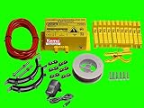 FG025SET SUPER-Set INKLUSIVE! Netzteil 600mA - Kemo Hochspannung-Marderabwehr/Tier-Abwehr 12V/DC an Dach, Regenrinne + Regenfallrohr, Teich, etc.