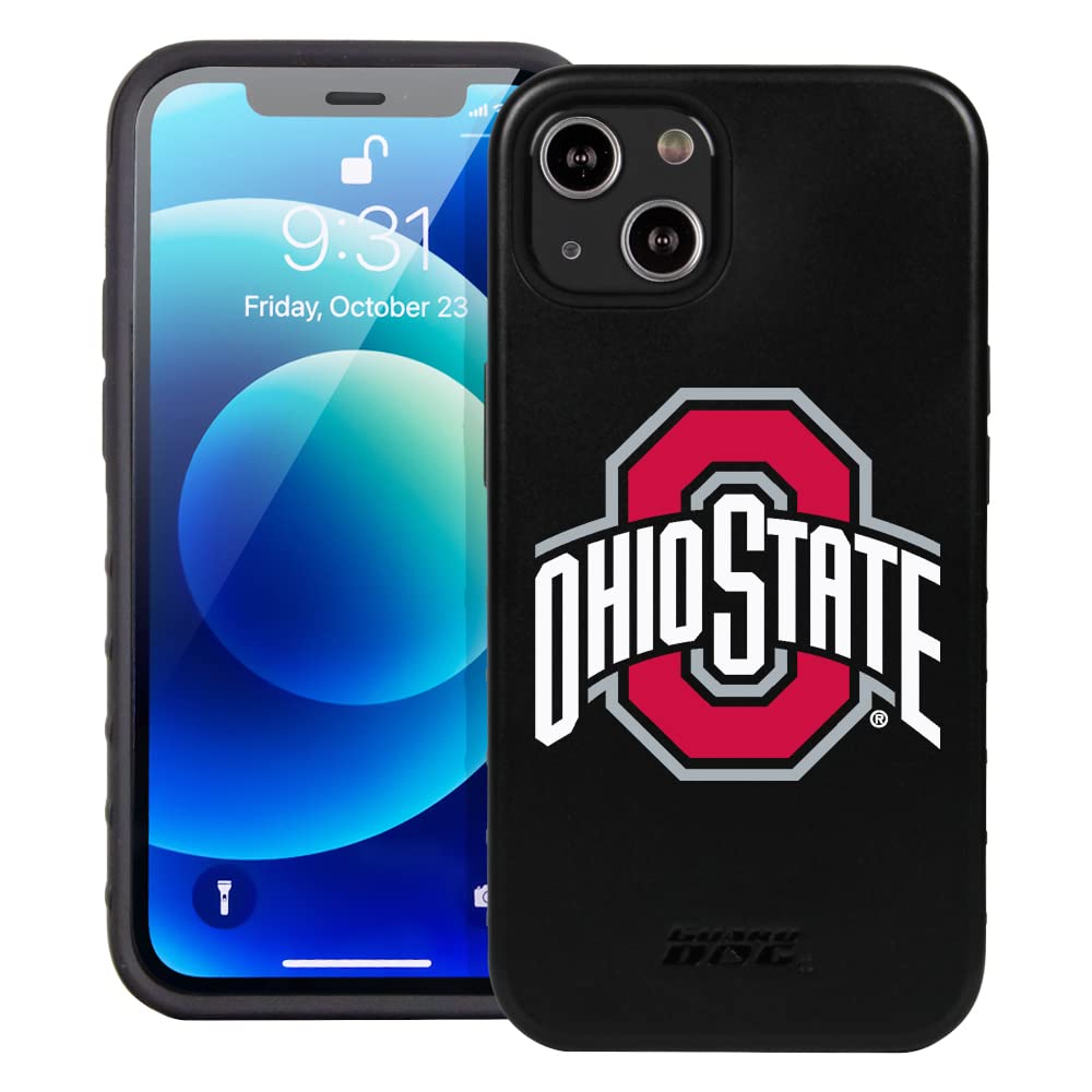 Guard Dog Case Compatible with iPhone 14 - Military Grade - Rugged Two Piece Protection - Collegiate Licensed - Ohio State Buckeyes - Logo