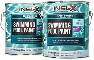 BENJAMIN MOORE & CO-INSL-X IG4042S99-2K Gallon Blue Epox Pool Paint